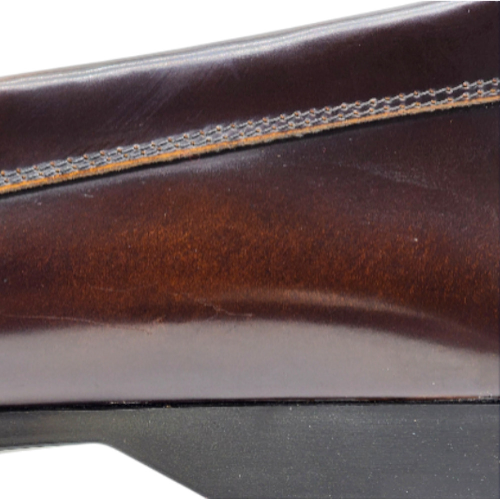 Tod’s City Gommino Leather Loafers Brown UK 7 US 8.5 EU 41.5 - New $695 - Picture 11 of 11